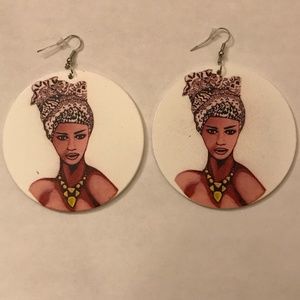 African Themed Earrings